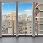 Apartamento Na Frei Caneca Proximo Ao Shopping Com Coworking E Piscina